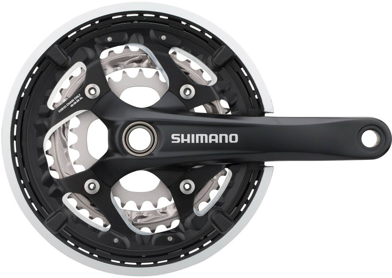 Shimano FC-T551(170) (48/36/26) schwarz Fahrradteile