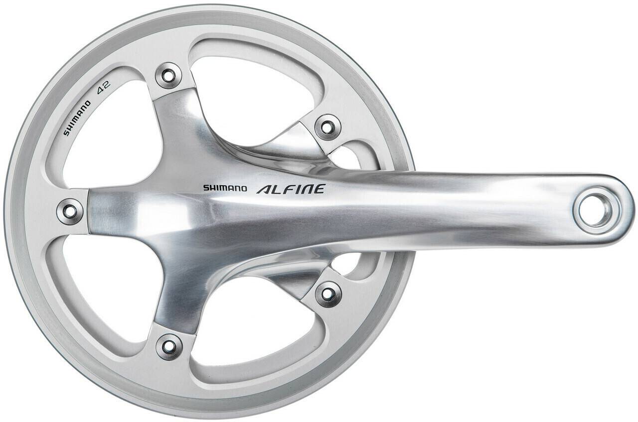 Shimano Alfine Crank FC-S501FC-S501 (42) silber Fahrradteile