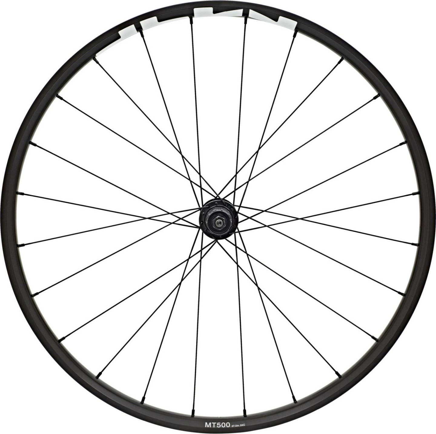 Fahrradteile Shimano WH-MT500 MTBHinterrad 27,5" Disc CL Clincher QR schwarz 2020 MTB Hinterräder