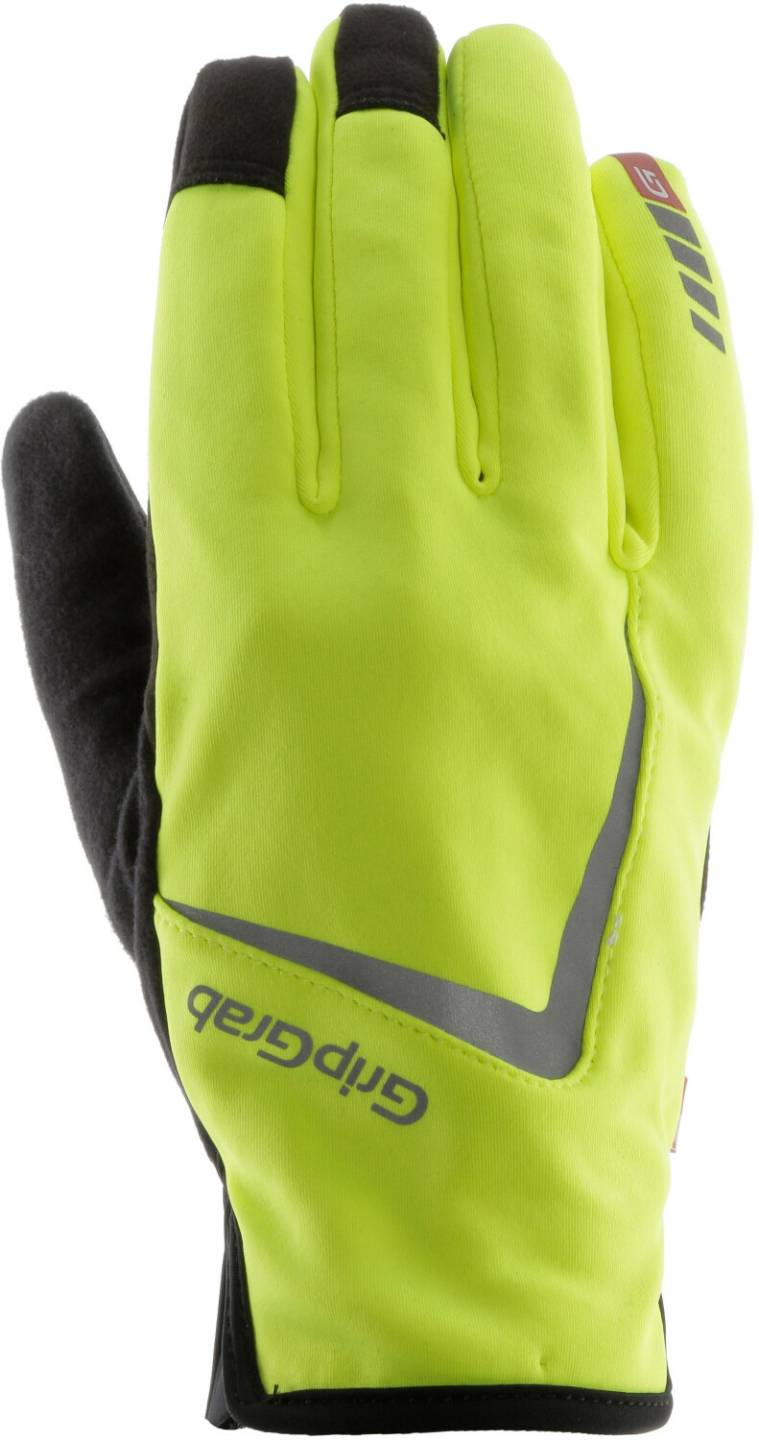 GripGrab Waterproof Winter GloveHi-Vis yellow Fahrradbekleidung