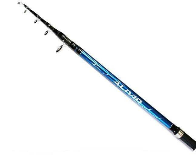 Shimano Alivio Fx Telescopic Surfcasting Rod Blau 4.20 m / 250 g Angeln