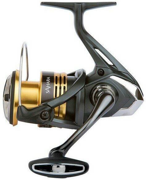 Angeln Shimano Sahara FJ Spinning Reel Black 4000