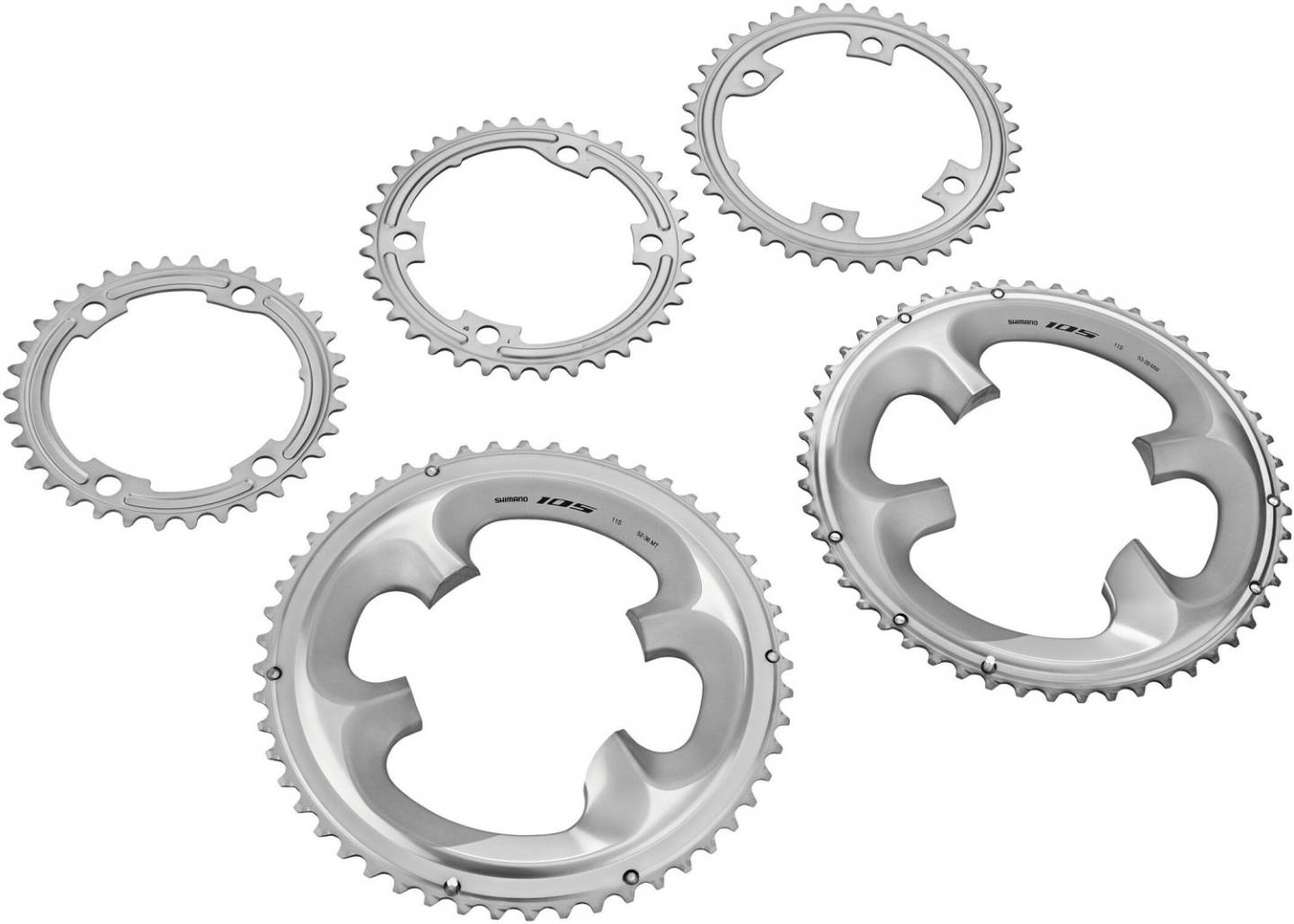 Shimano 105 FC-R7000 Chainring11-fach silver 50T Fahrradteile