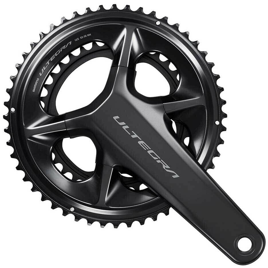 Shimano Ultegra R8100 12s Hollowtech Ii Cranksetblack 165mm (50/34) Fahrradteile