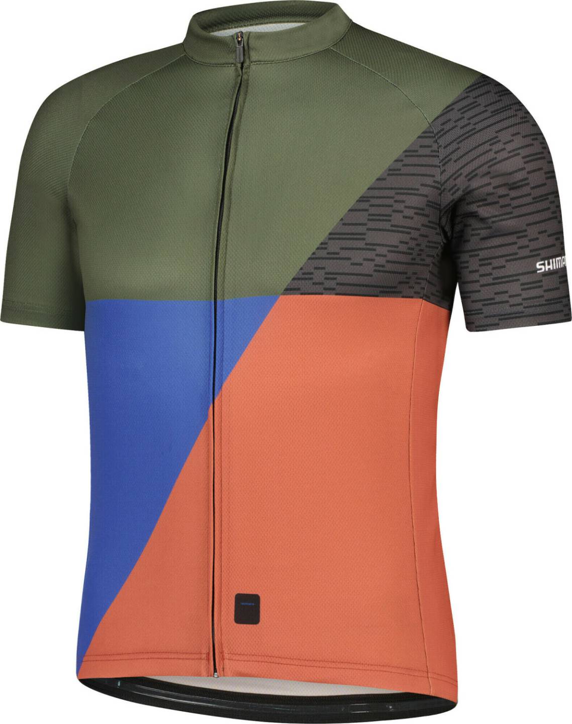 Fahrradbekleidung Shimano Irodori Short Sleeves Jersey warm olive