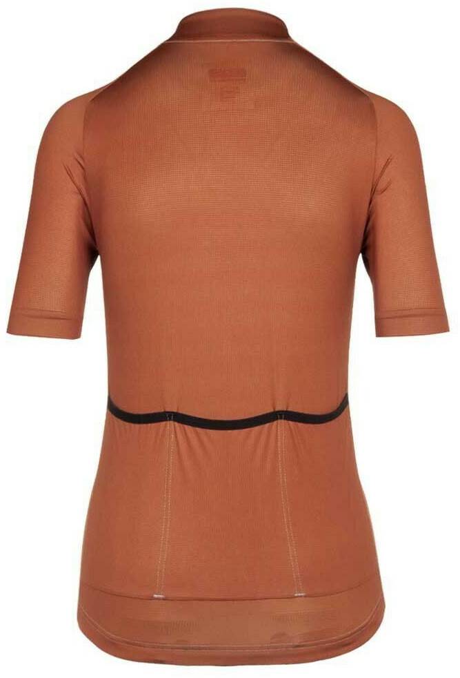 Fahrradbekleidung Bio-racer Metalix Short Sleeve Jersey (Orange) Women