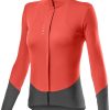 Castelli Beta ROS Jacke Damenbrilliant pink/dark grey Fahrradbekleidung