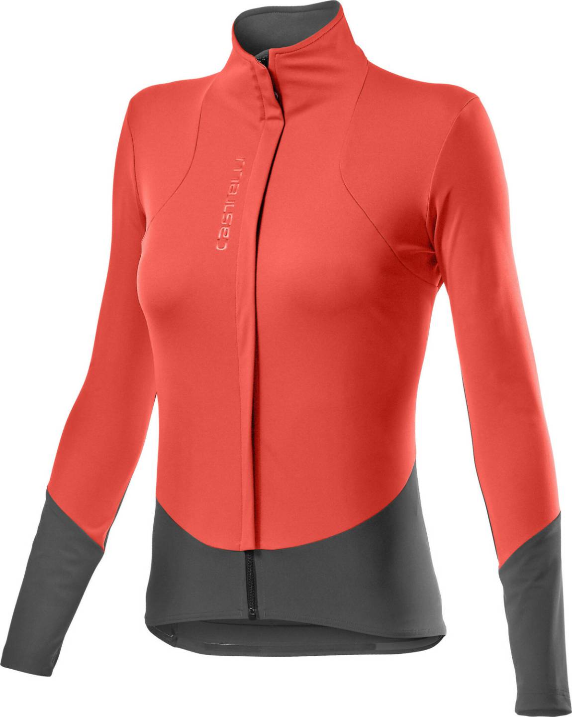 Castelli Beta ROS Jacke Damenbrilliant pink/dark grey Fahrradbekleidung