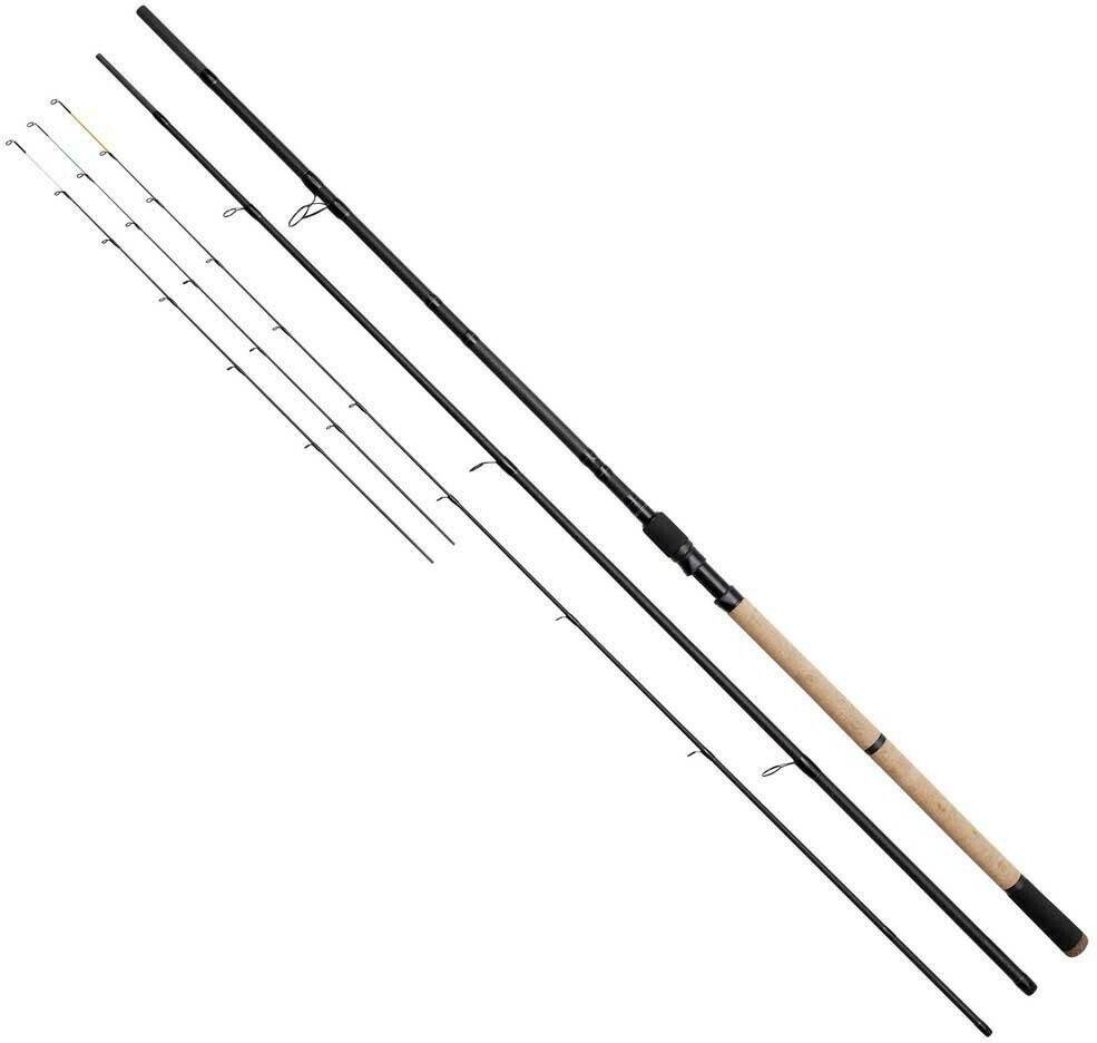 Angeln DAM Detek X-heavy Feeder Carpfishing Rod Silber 4.20 m / 180 g