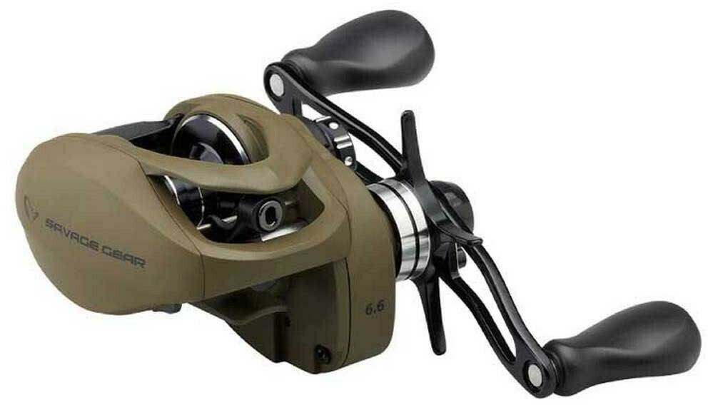 Savage Gear Sg8 100 Lh Baitcasting Reel Silver Ratio: 8.1:1 Angeln