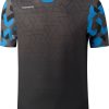 Shimano Myoko Short Sleeve Shirt Men (2021)black/blue Fahrradbekleidung