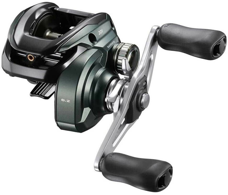 Shimano Curado M 201 Baitcasting Reel Silver Ratio: 6.2:1 Angeln