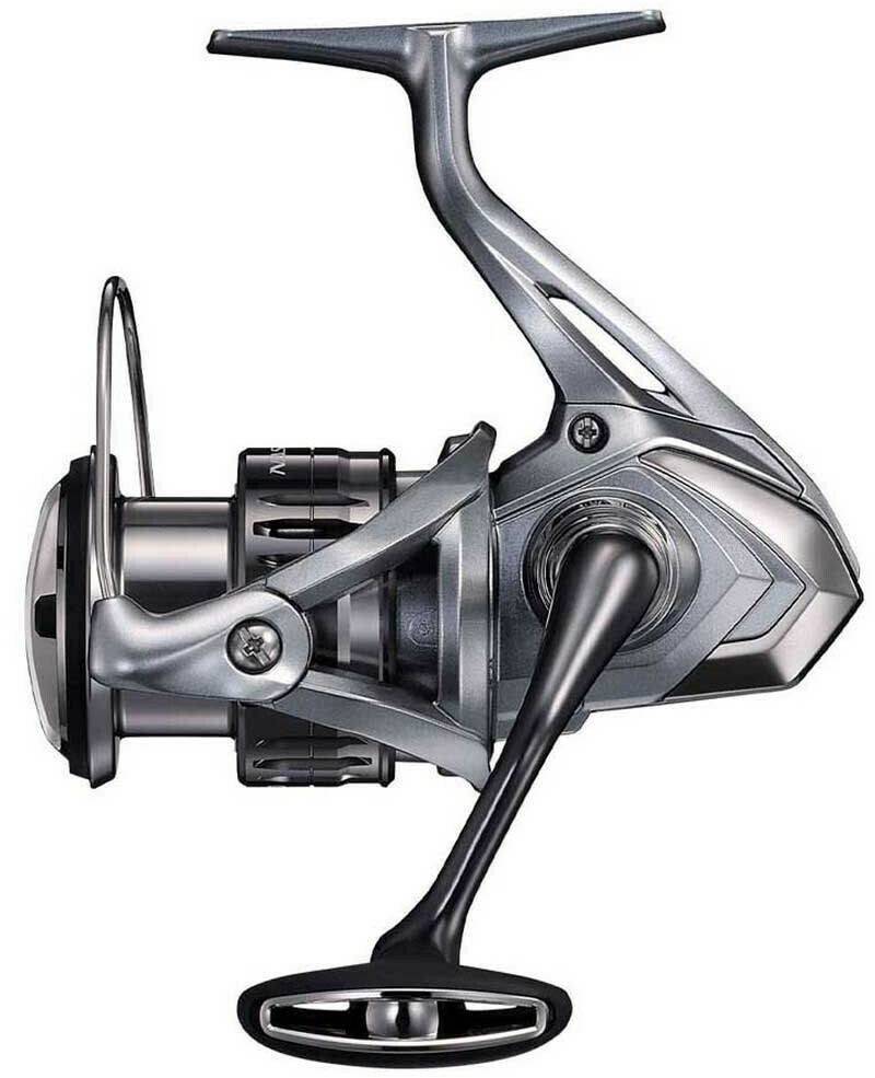 Angeln Shimano Nasci FC Spinning Reel Silver 1000