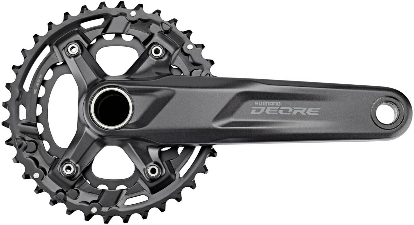 Shimano Deore FC-M4100 Kurbelgarnitur 2x10-fach 26/36Z 51,8mm 175mm Fahrradteile