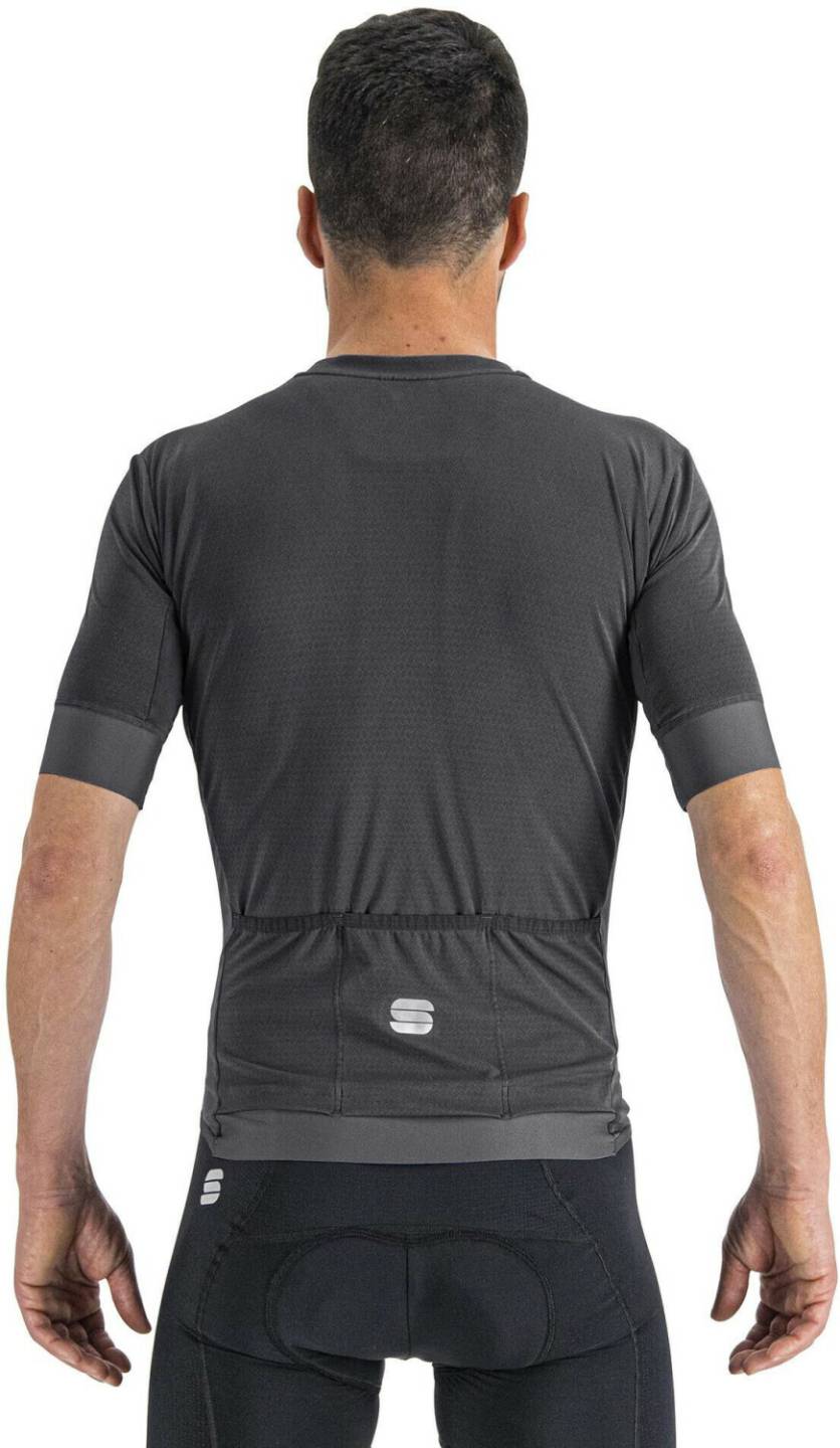 Sportful Monocrom Kurzarmtrikot Herren schwarz (2023) Fahrradbekleidung