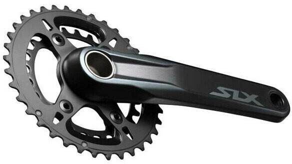 Fahrradteile Shimano Slx M7120 Boost 55 Mm Crankset black 175mm (36/26)