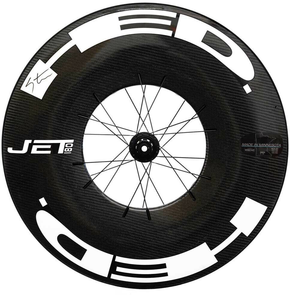 Fahrradteile Hed Jet 180 Cl Disc Tubeless Road Rear Wheel silver 12 x 142 mm / Shimano/Sram HG