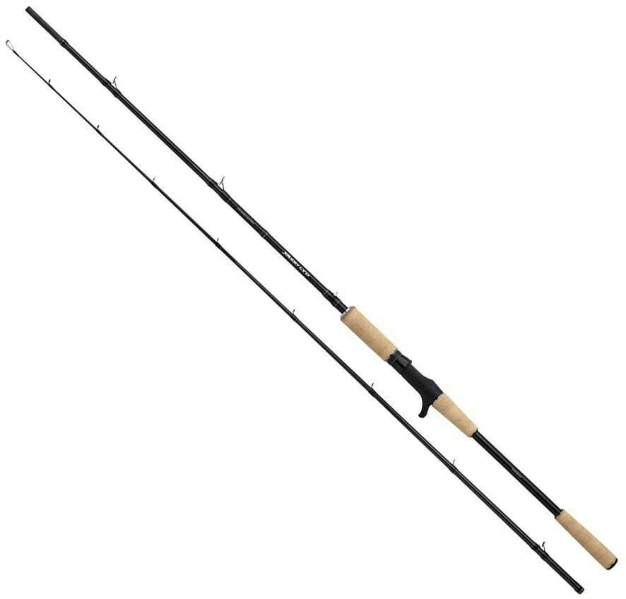 Shimano Yasei Ltd Pike Swim&softbait Baitcasting Rod Schwarz 2.55 m / 60-180 g Angeln