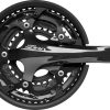 Fahrradteile Shimano Sora FC-R3030 Crankset 3x9-fach 50-39-30T mit Kettenschutzring black 170mm