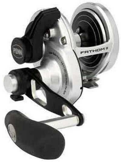 Penn Fathom Ii Lever Drag 2 Speed Lh Trolling Reel Silver 30 Angeln