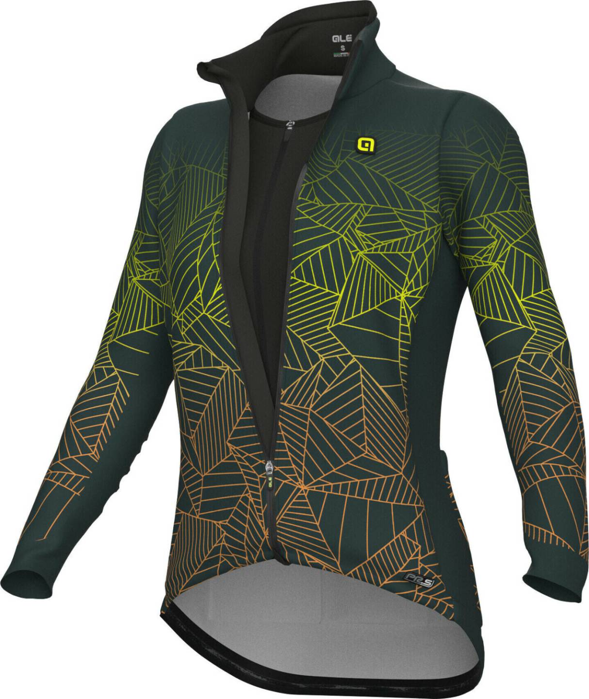 Fahrradbekleidung Alé Cycling PR-S Web Jacke Damengrün