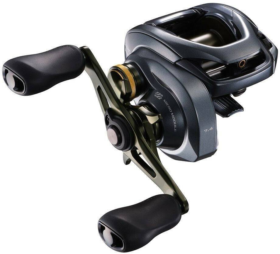 Angeln Shimano Curado DC Right Hand Baitcasting Reel Silver Ratio: 7.4:1