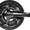 Fahrradteile Shimano Sora FC-R3030 Crankset 3x9-fach 50-39-30T mit Kettenschutzring black 175mm