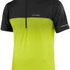 Löffler Flow Half-Zip Fahrrad Shirt Men's light green Fahrradbekleidung