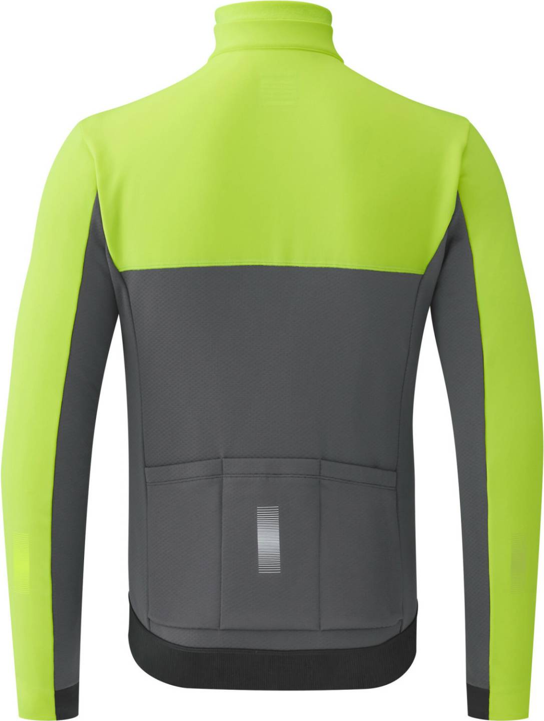 Shimano Thermo L/S Jersey Men neon yellow (2020) Fahrradbekleidung