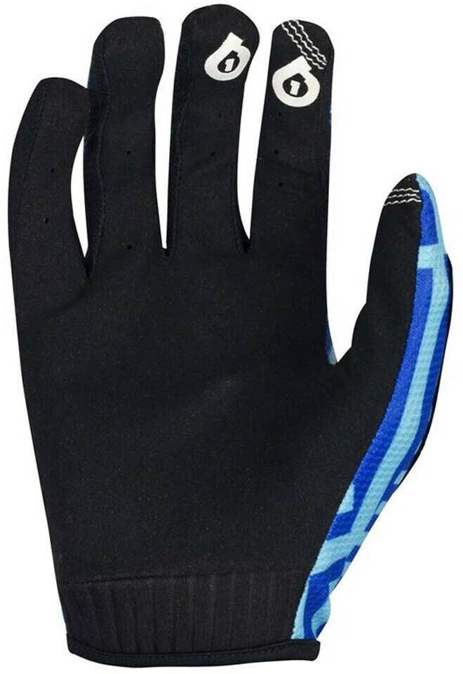 Fahrradbekleidung SixSixOne Comp Dazzle Long Gloves Uni (21059) blue