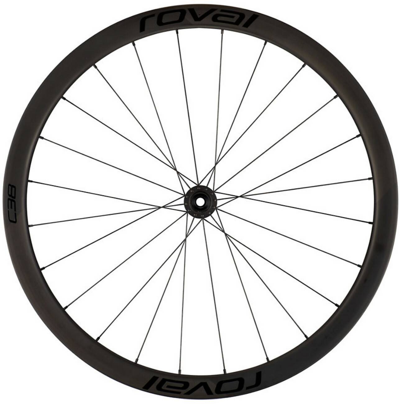 Specialized Roval Rapide C 38 Disc Wheelset satin carbon/black Fahrradteile