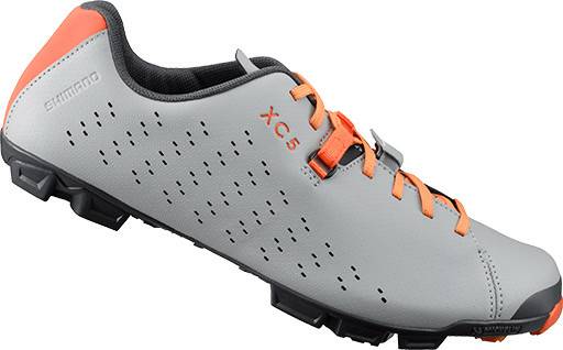 Shimano XC5 bike shoesgrey-orange Fahrradbekleidung