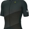 Fahrradbekleidung Alé Cycling Web Kurzarm Trikot Herren schwarz (2023)