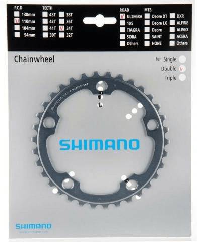 Shimano Ultegra FC-6750 Kettenblatt34 schwarz Fahrradteile