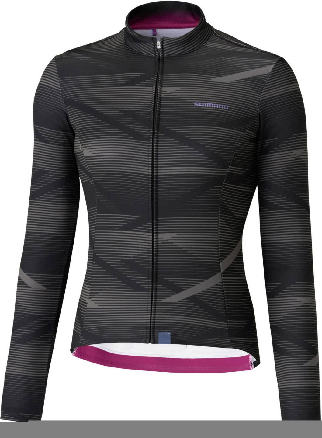 Fahrradbekleidung Shimano Kaede Thermo Jersey Women (2020)black