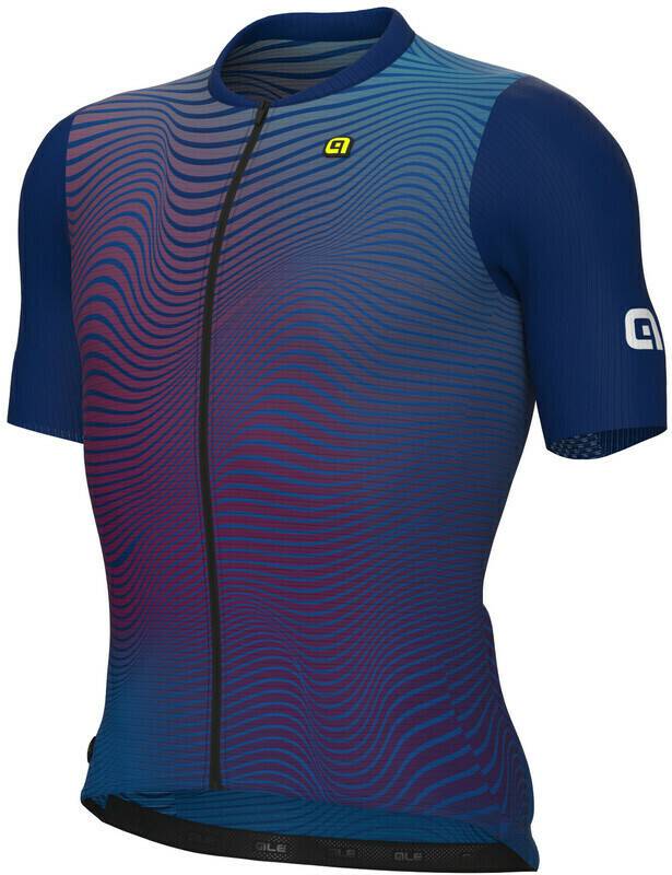 Alé Cycling Onda Kurzarm Trikot Herren blau (2023) Fahrradbekleidung