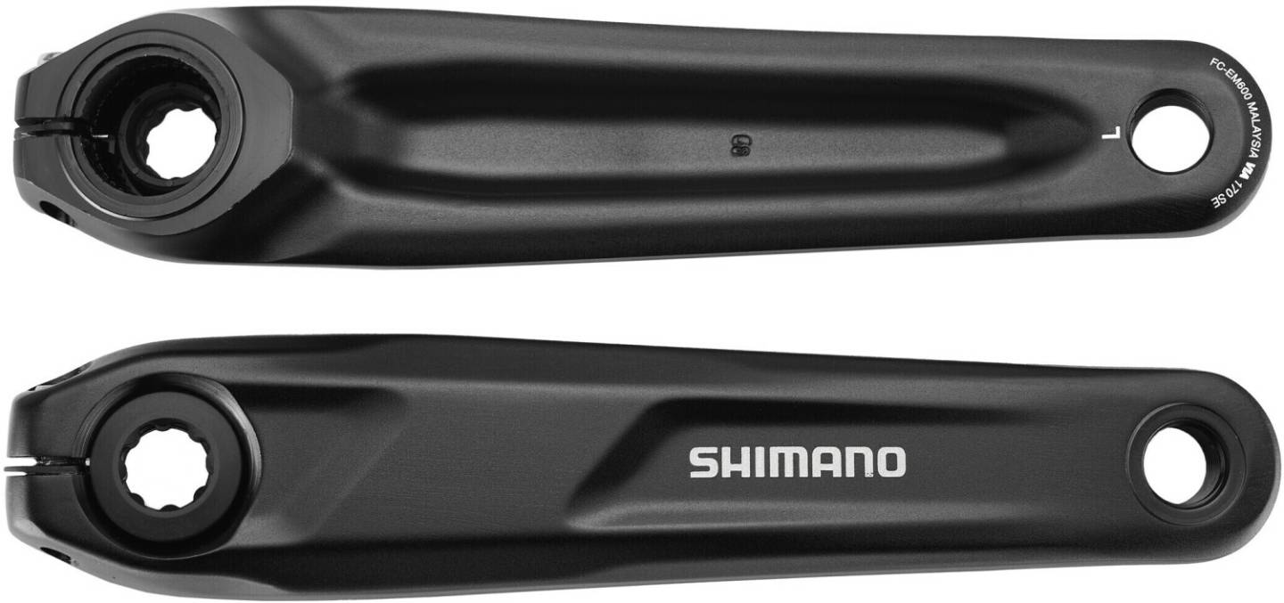 Fahrradteile Shimano Steps FC-EM600 Kurbelarmset 175mm