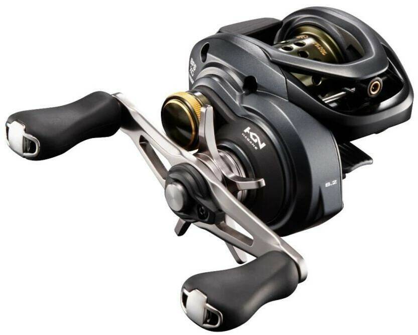 Shimano Curado BFS XG Baitcast Angelrolle RH Angeln