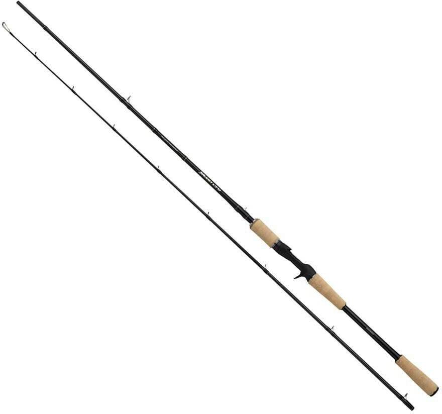 Shimano Yasei Ltd Pike Crank Baitcasting Rod Schwarz 2.25 m / 50-110 g Angeln