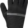 Shimano Infinium Insulated Long Gloves Women schwarz Fahrradbekleidung