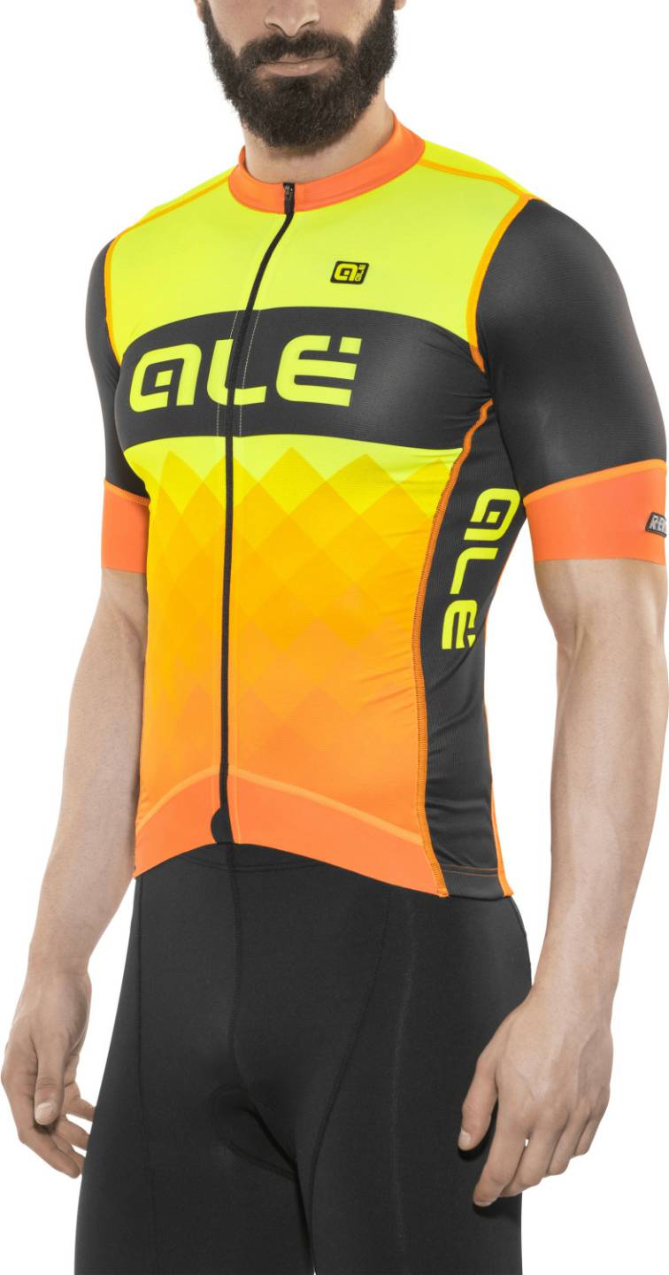 Alé Bikewear R-EV1 Rumblesblack/orange/ yellow Fahrradbekleidung