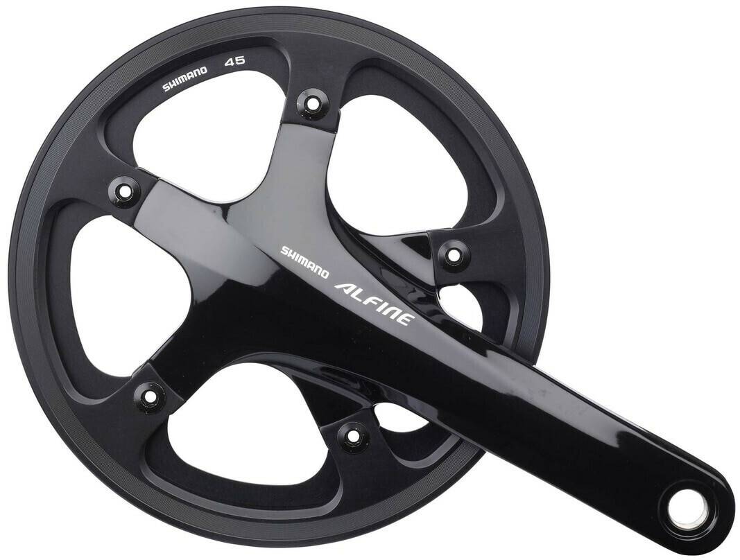 Fahrradteile Shimano Alfine Crank FC-S501FC-S501 (45) schwarz