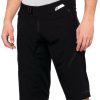 100% Airmatic Shorts Herren schwarz Fahrradbekleidung