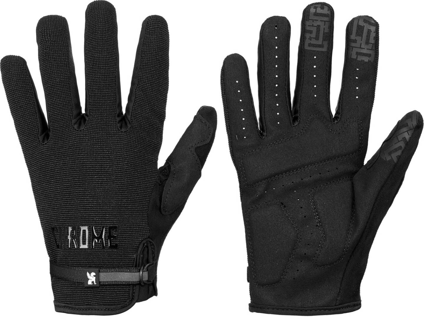 Fahrradbekleidung Chrome Cycling 2.0 Long Gloves Mann schwarz