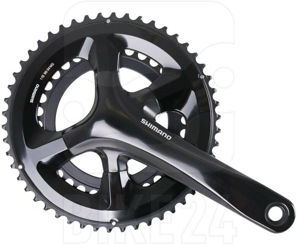 Fahrradteile Shimano 105 Rs511 Crankset black 172.5mm (46/36)