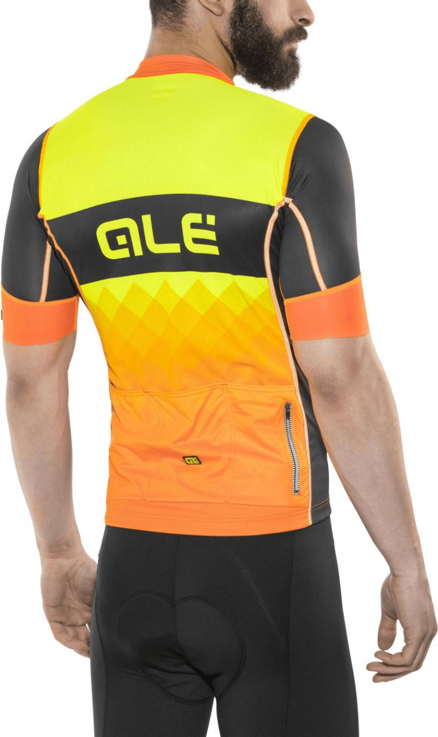 Alé Bikewear R-EV1 Rumblesblack/orange/ yellow Fahrradbekleidung