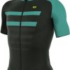 Fahrradbekleidung Alé Cycling PRR 2.0 Piuma Short Sleeve Jersey Menblack/turquoise