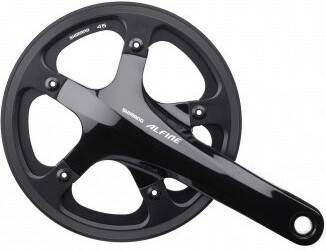 Shimano Alfine Crank FC-S501FC-S501 (42) schwarz Fahrradteile