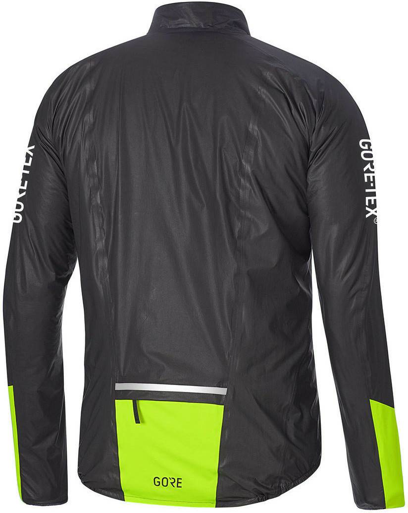 Gore C5 Shakedry 1985 Viz Jacket Men (isoliert) black/neon yellow Fahrradbekleidung