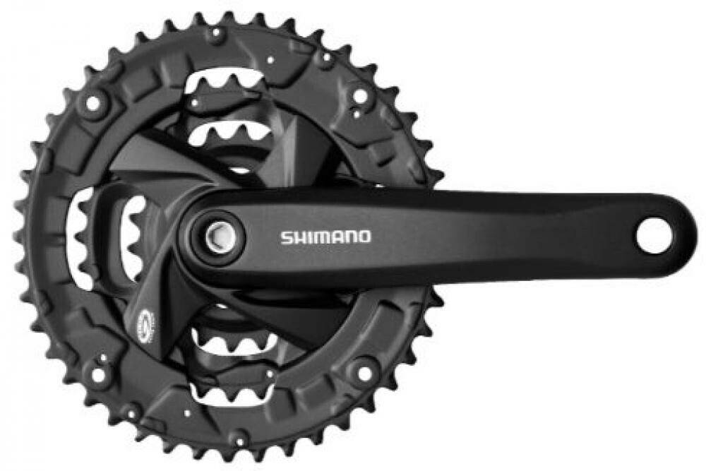 Fahrradteile Shimano Acera M371 104/64 Bcd Crankset black 175mm (42/32/22)